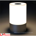 Lámpara portátil inalámbrica de sensores táctiles LED con regulable 3 niveles de luz blanca cálida y seis colores cambiando RGB